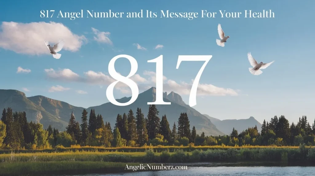 817 Angel Number and Its Message for Your Health