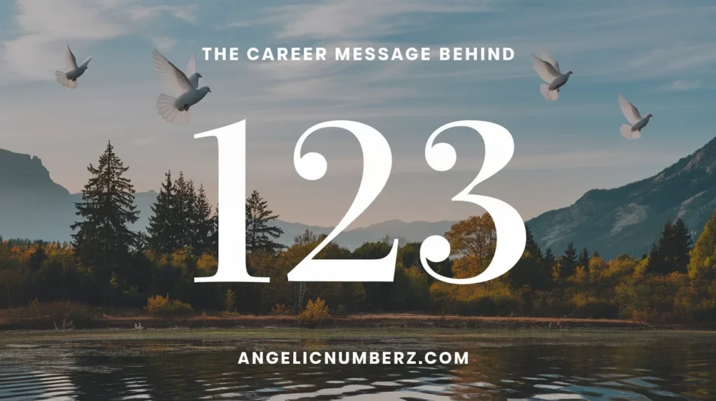 The Career Message Behind 123