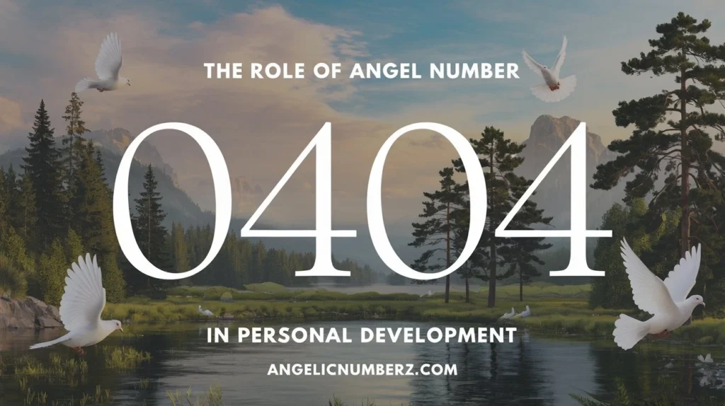 The Role of Angel Number 0404 in Personal Development