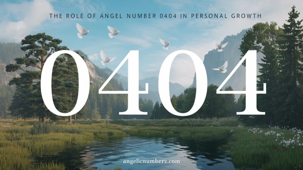 The Role of Angel Number 0404 in Personal Growth