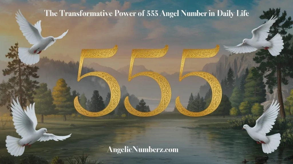 The Transformative Power of 555 Angel Number in Daily Life