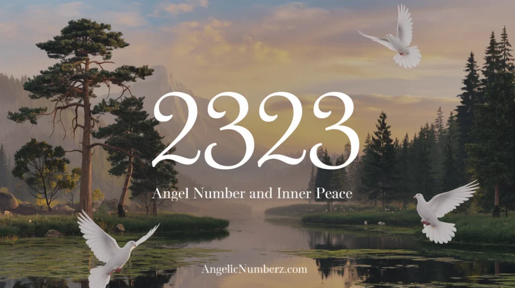 2323 Angel Number and Inner Peace