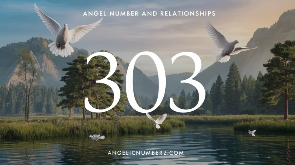 303 Angel Number and Relationships