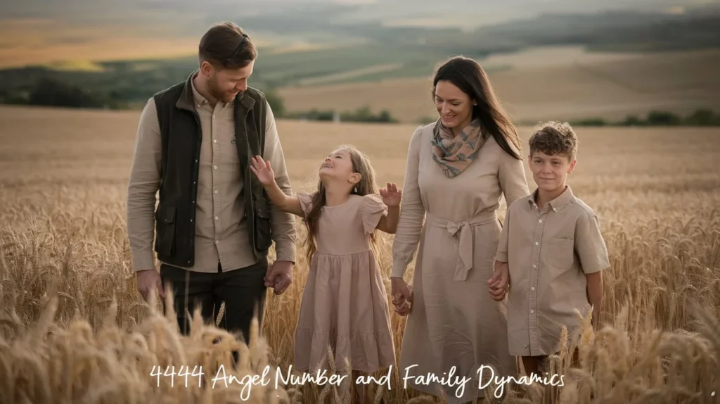 4444 Angel Number and Family Dynamics