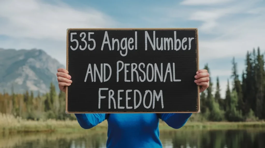 535 Angel Number and Personal Freedom