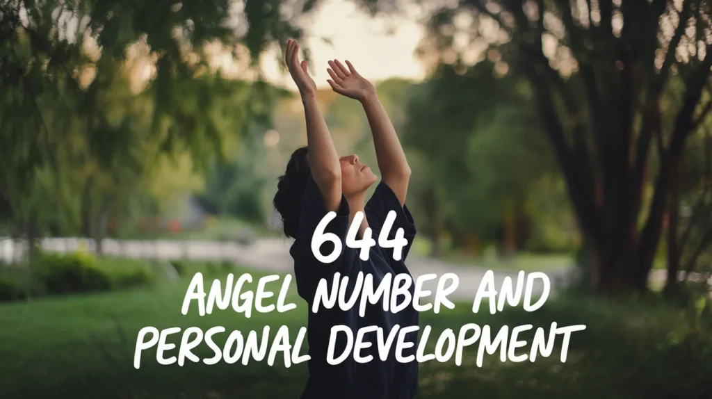 644 Angel Number and Personal Development