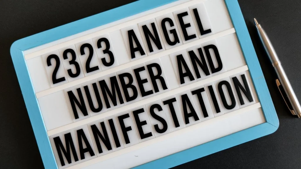 2323 Angel Number and Manifestation