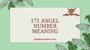 171 Angel Number Meaning: Inspiration, Manifestation, and New Beginnings Introduction Angel numbers are divine messages the universe sends to guide us on our spiritual and personal journeys. If you keep seeing 171, it’s not a coincidence. The 171 angel number is a sign of new beginnings, inspiration, and manifestation. This number carries powerful vibrations of growth, intuition, and self-leadership, encouraging you to trust the process and take action toward your dreams. But what exactly does 171 mean, and how does it impact different aspects of life? Let’s break it down in detail. Numerological Breakdown of 171 Understanding the 171 angel number meaning requires a closer look at the individual numbers within it: Number Meaning 1 Represents leadership, independence, motivation, and fresh starts. 7 Symbolizes spiritual awakening, wisdom, inner knowing, and divine connection. 1 (again) Amplifies the energy of new beginnings and personal growth. The presence of 1 twice magnifies its influence, making 171 a powerful number for manifestation and self-transformation. Key Insight: Seeing 171 means you are on the right path. It’s time to embrace your purpose and trust your intuition. Where Do You See 171? Signs & Synchronicities Angel numbers often appear when we need guidance. Here’s where you might notice 171: On digital clocks (e.g., 1:71 doesn’t exist, but 1:17 is a common occurrence). On license plates, receipts, and transaction amounts. In dreams, where subconscious messages often hold spiritual significance. During moments of doubt or transition, indicating divine reassurance. If you’re noticing 171 repeatedly, it’s a confirmation that your thoughts, energy, and actions are aligning with your soul’s purpose. 171 Angel Number and Manifestation How 171 Aligns With the Law of Attraction The Law of Attraction states that thoughts become things. Since 171 is deeply connected to manifestation, here’s how you can use it effectively: Visualize Your Goals – Picture what you want to achieve. Stay Positive – Remove doubts and focus on abundance. Take Inspired Action – Angel number 171 reminds you that effort is needed. Trust the Process – Believe that the universe is guiding you. Example: If you’ve been thinking about starting a business or making a career shift, seeing 171 is a sign that now is the right time. 171 Angel Number in Love & Relationships For Singles If you’re single, 171 encourages self-love and preparation for a meaningful relationship. It’s a reminder to work on yourself first so that when the right person comes, you’re emotionally ready. For Those in Relationships It’s a sign to strengthen emotional connections and communicate better. If you’ve been feeling uncertain, 171 encourages clarity and alignment. 171 Angel Number and Twin Flames For twin flames, 171 often signals a reunion or progress in the journey. It’s a reminder that your spiritual bond is evolving. Twin Flame Insight: If you’re in separation, 171 encourages patience and self-growth before reunion. Personal Growth & Life Purpose Seeing 171 frequently means: You are stepping into a new phase of personal development. The universe is encouraging you to trust your instincts. Spiritual awakening is unfolding, leading you closer to your life’s mission. Case Study: The Power of 171 in Life Changes John, a 34-year-old entrepreneur, kept seeing 171 before launching his dream business. Initially hesitant, he took it as a sign and moved forward with confidence. Within a year, his business thrived. This is how angel numbers work—they guide and confirm our biggest decisions. 171 Angel Number and Career, Money, and Wealth Career Growth and Professional Success If you’re seeing 171 at work, it means: A leadership opportunity is coming your way. You should take risks—it’s time for career advancement. Trust your creative and entrepreneurial ideas. Financial Abundance & Wealth 171 is a sign of financial breakthroughs, but action is required. The message is to: Invest wisely and be smart with money. Stay open to new income sources. Release fears about financial stability and trust the universe. Example: If you’ve been considering an investment, 171 suggests researching and moving forward wisely. Health, Well-Being, and Self-Care Mind-Body Connection Seeing 171 can indicate: The need for mental clarity and spiritual balance. A healthier lifestyle shift is necessary. Practicing meditation and mindfulness will help you stay aligned. Self-Care Rituals Aligned with 171 Practice Benefit Meditation Enhances intuition and spiritual clarity. Healthy Eating Supports mental and physical energy. Journaling Helps process thoughts and emotions. Exercise Boosts confidence and overall well-being. 171 and Major Life Transitions If you’re experiencing a big life change, 171 is a positive confirmation that everything is unfolding as it should. Moving to a new city? 171 days go for it. Thinking of switching careers? 171 confirms it’s time. Starting a new relationship? 171 signals emotional readiness. What 171 Means in Times of Loss or Endings In situations of loss or endings, 171 provides comfort and reassurance. It reminds you that new beginnings always follow endings. Incorporating 171’s Message Into Daily Life To make the most of 171, practice these daily habits: Keep a gratitude journal – Aligns energy with abundance. Trust intuitive nudges – Your inner wisdom is guiding you. Take decisive action – The universe rewards movement. Quote: “The universe speaks in numbers. Pay attention, and you’ll always be guided.” Cultural & Historical Perspectives on 171 Angel Numbers in Ancient Beliefs In numerology, 1 represents creation, while 7 represents divine wisdom. Many ancient cultures viewed repeating numbers as messages from higher realms. Modern Interpretations Many spiritual teachers believe 171 signifies alignment with one’s soul mission. Today, numerologists confirm its powerful influence on personal growth and manifestation. Conclusion The 171 angel number's meaning revolves around inspiration, manifestation, and new beginnings. Whether in love, career, finances, or personal growth, this number encourages you to trust your intuition, embrace change, and take action. If you keep seeing 171, take it as a powerful message from the universe—your thoughts, energy, and actions align perfectly with your soul’s purpose. FAQs What does 171 angel number mean spiritually? 171 is a powerful spiritual message that signifies growth, intuition, and divine guidance. It encourages you to trust your inner wisdom, embrace new beginnings, and align with your higher purpose. Why do I keep seeing 171 everywhere? Seeing 171 repeatedly is a sign from the universe that you are on the right path. It often appears when you are about to experience a breakthrough in personal growth, relationships, or career. It’s a reminder to stay positive and take inspired action. How does 171 angel number influence love and relationships? In relationships, 171 signals emotional growth, stronger connections, and the potential for new beginnings. If you’re single, it encourages self-love and preparing for a meaningful relationship. For those in relationships, it’s a sign to improve communication and deepen the bond. Is 171 a sign of financial success? Yes, 171 can indicate financial abundance and career advancements. It urges you to trust your skills, take calculated risks, and align your actions with financial growth. Seeing this number is a sign that your efforts will soon be rewarded. How can I use the energy of 171 in my daily life? To harness the power of 171, focus on setting clear intentions, staying optimistic, and trusting your intuition. Meditate, journal, and take action toward your goals. The more aligned your mindset and actions are, the more you will manifest positive outcomes.